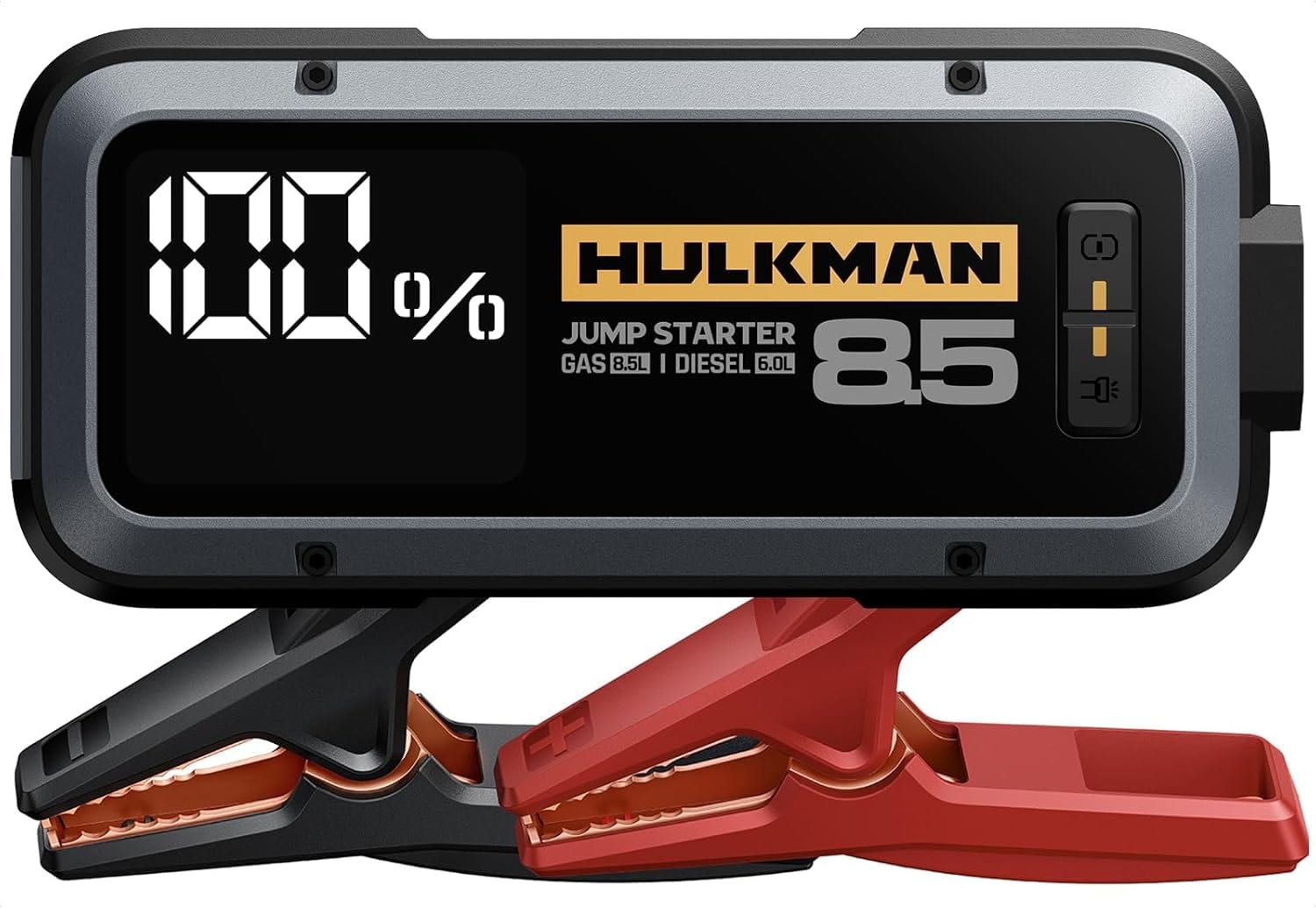 Hulkman Alpha85,Space Gray,2000A 74Wh Smart Jump Starter,12V Portable Car Batter
